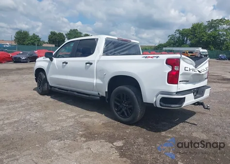 2023 Chevrolet Silverado K1500 Custom из США, поврежденный, VIN 1GCPDBEK8PZ261620